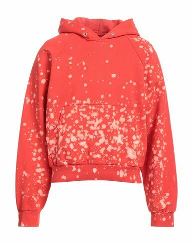 Liberal Youth Ministry Man Sweatshirt Tomato red Cotton Cover