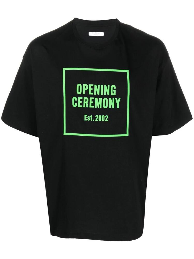 Opening Ceremony logo-print T-shirt - Black Cover