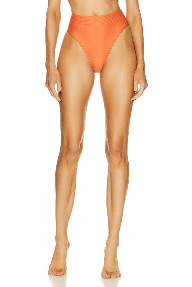 Shani Shemer Bertha Bikini Bottom in Orange Cover