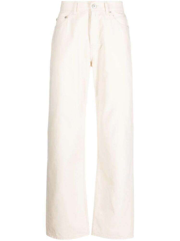 OUR LEGACY straight-leg cotton trousers - Neutrals Cover