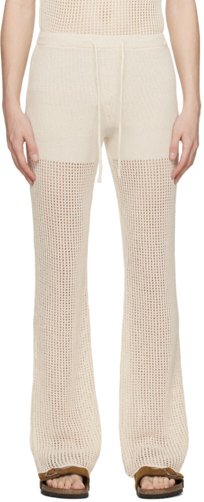 Nanushka Off-White Kaela Trousers Cover