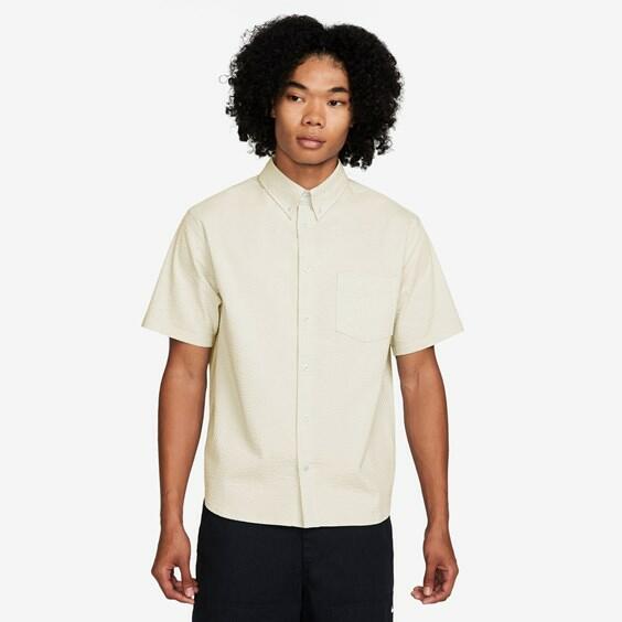 Nike Life Short Sleeve Button Down Shirt Cover