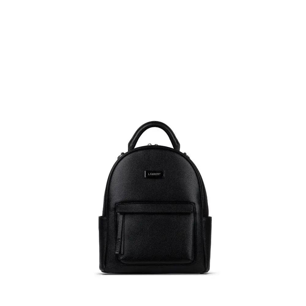 Lambert The Maude - Vegan Leather 3-In-1 Backpack in Black Cover