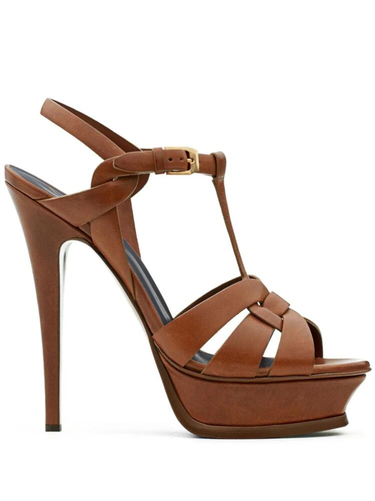 Saint Laurent 150mm Tribute sandals - Brown Cover