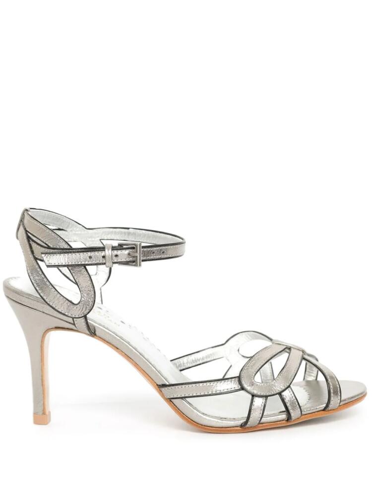 Sarah Chofakian 75mm Iluka sandals - Silver Cover