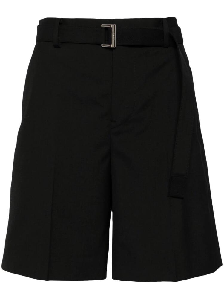 sacai Suiting shorts - Black Cover