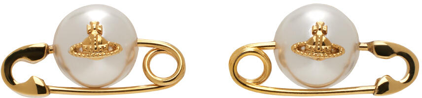 Vivienne Westwood Gold Jordan Earrings Cover