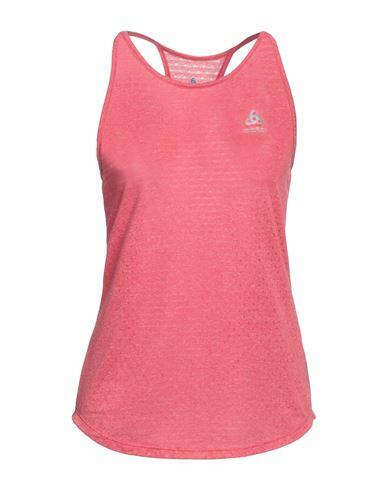 Odlo Woman Tank top Coral Polyester, Linen Cover