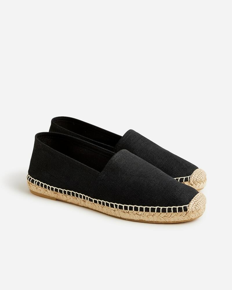 J.Crew Made-in-Spain espadrille flats in linen Cover