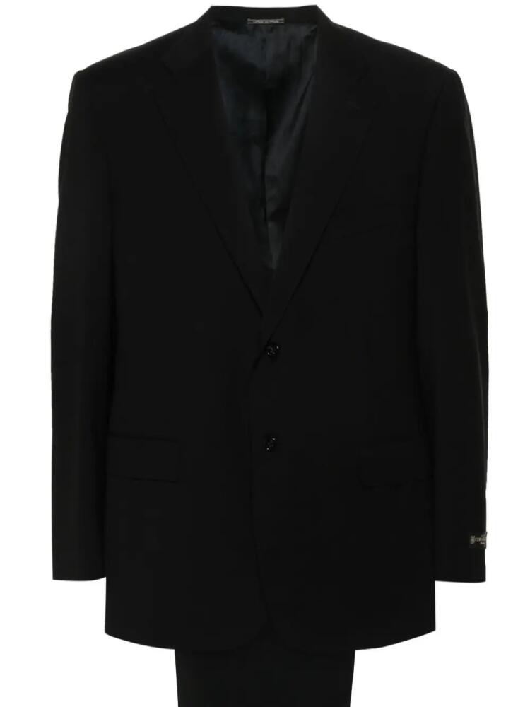 Corneliani single-breasted suit - Black Cover