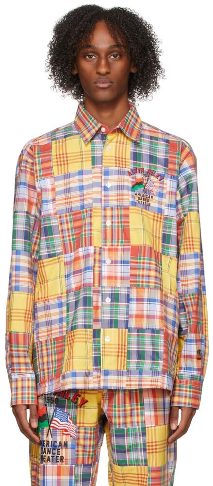 Denim Tears Multicolor Champion Edition Patchwork Shirt Cover