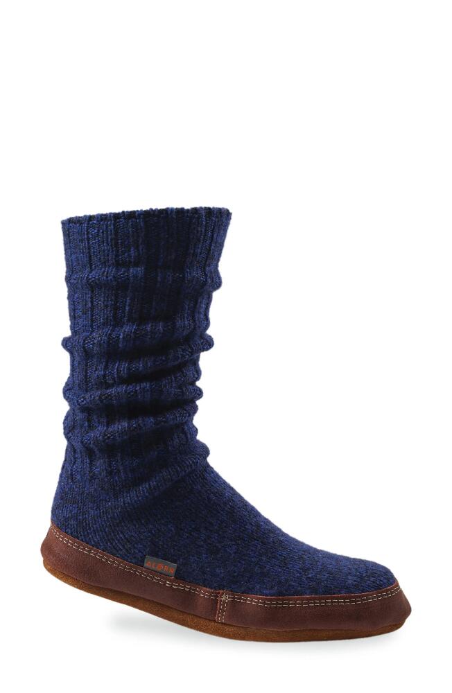 Acorn Slipper Socks in Cobalt Cover