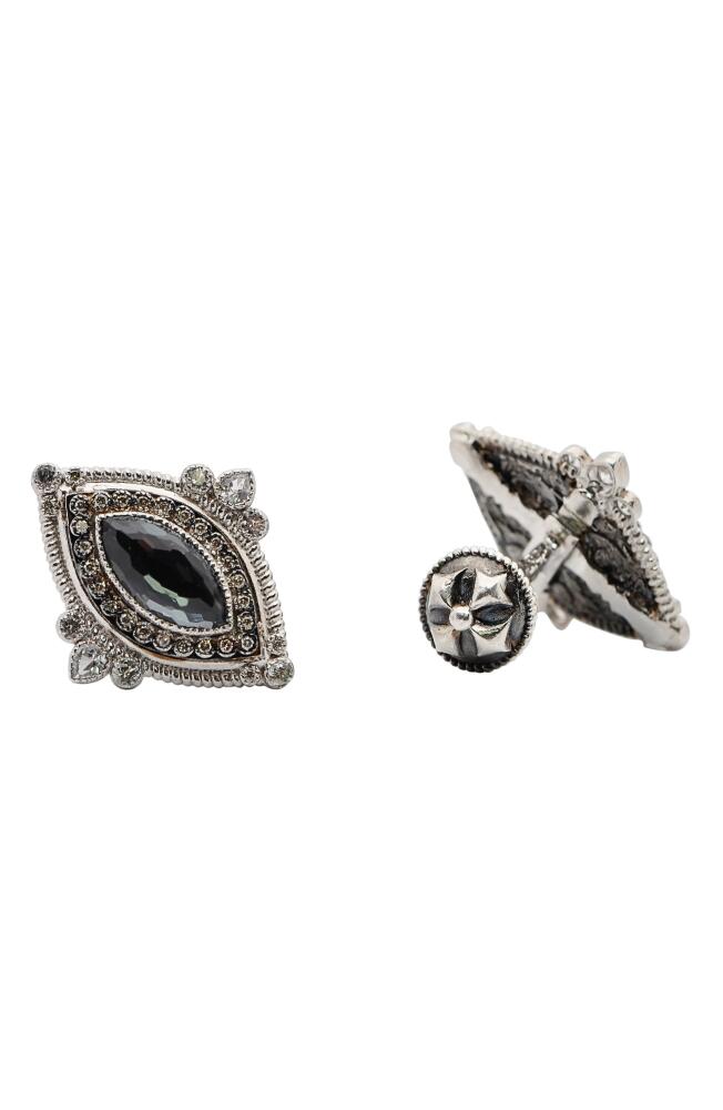 Armenta Romero Marquis Cuff Links in Hematite Cover