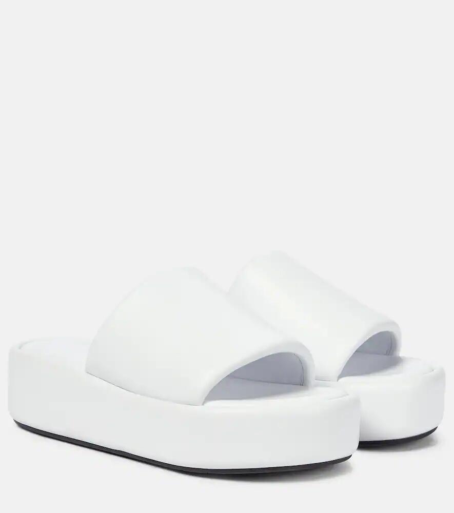 Balenciaga Rise leather platform slides Cover