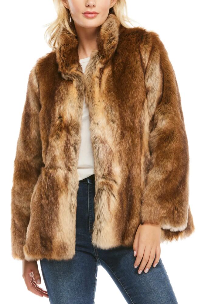 DONNA SALYERS FABULOUS FURS Favorite Faux Fur Jacket in Fisher Cover