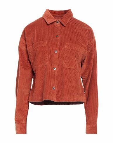 Vans Woman Shirt Rust Cotton Cover