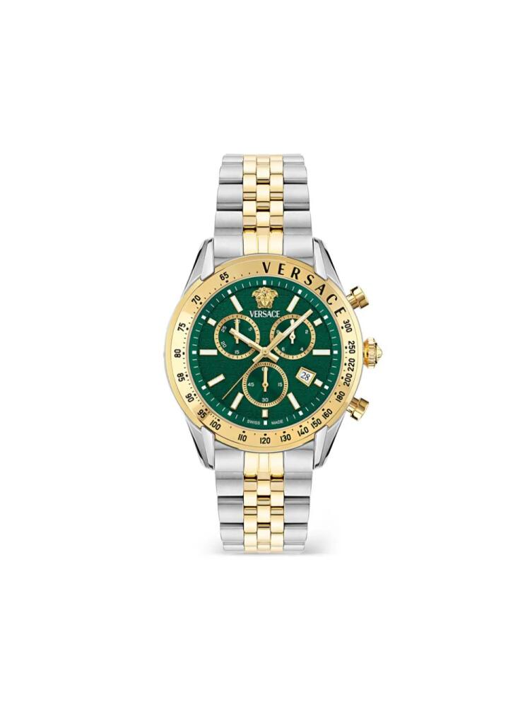 Versace Chrono 45mm - Green Cover