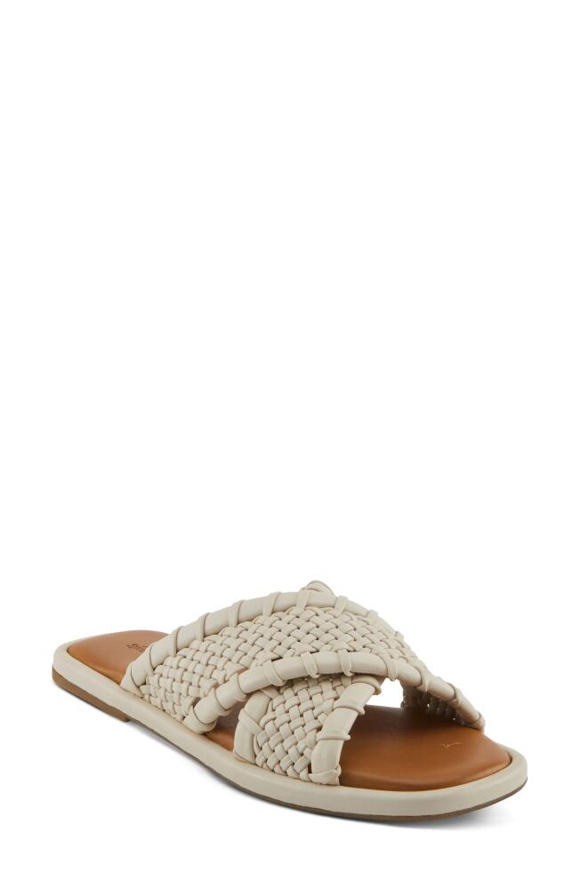 Spring Step Montauk Slide Sandal in Ivory Cover