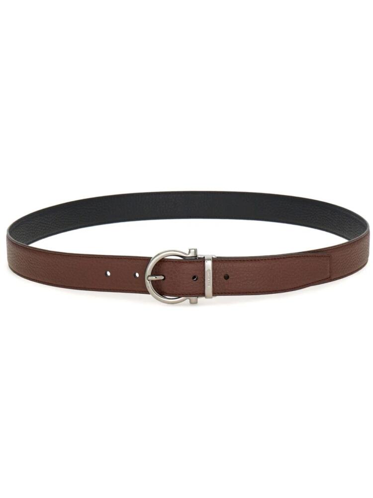 Ferragamo reversible Gancini belt - Brown Cover