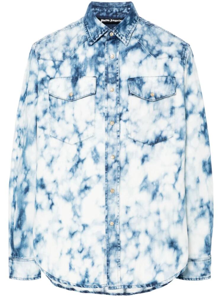 Palm Angels Summer denim shirt - Blue Cover