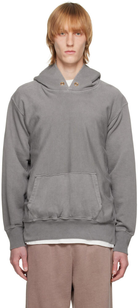 Les Tien Gray Heavvyweight Hoodie Cover