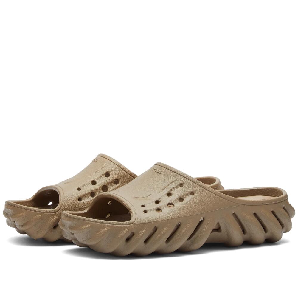 Crocs Echo Slide in Tumbleweed Cover