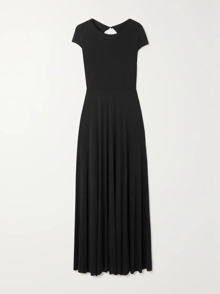 Eres - Cesar Cinema Jersey Maxi Dress - Black Cover