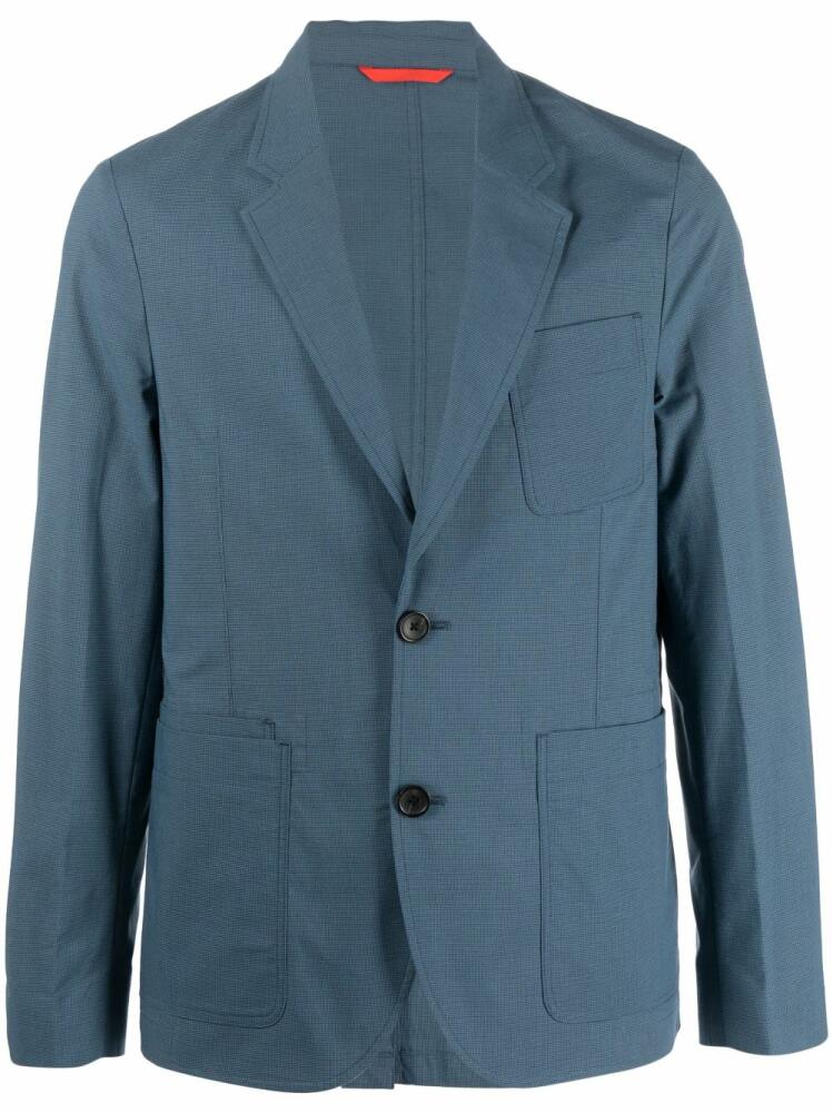 PS Paul Smith single-breasted button-fastening blazer - Blue Cover