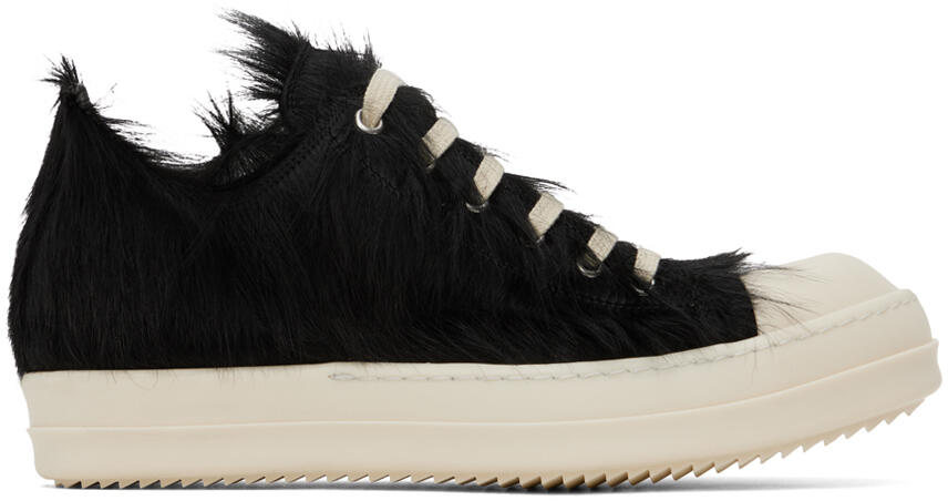 Rick Owens Black Low Sneakers Cover