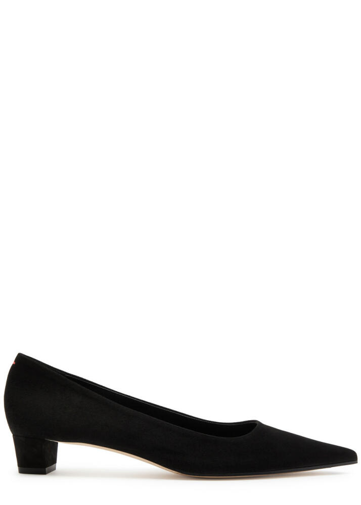 Aeyde Judi 30 Suede Pumps - Black Cover