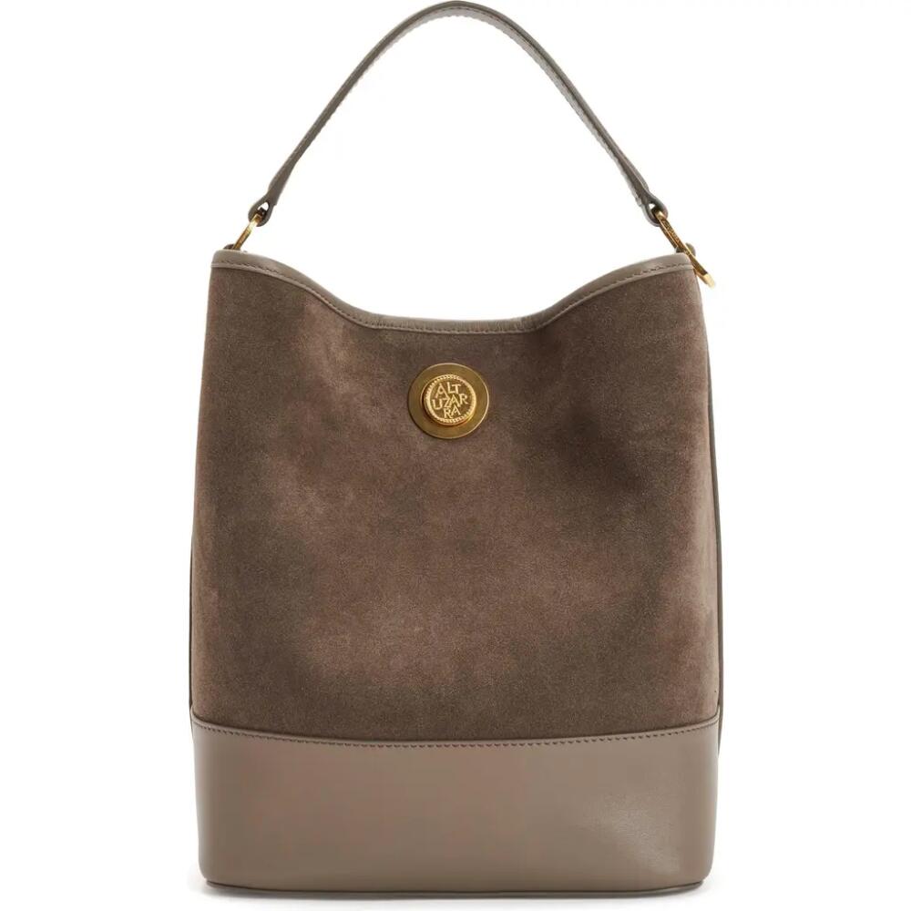 Altuzarra North/South Bucket Bag in Taupe Cover