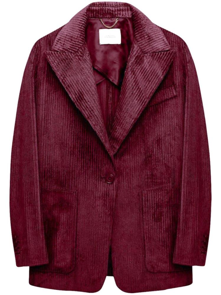 Dorothee Schumacher corduroy blazer - Red Cover