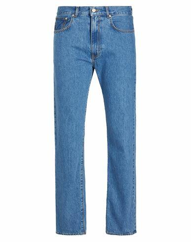 8 By Yoox Organic Cotton Tapered Fit Denim Man Jeans Blue Organic cotton Cover