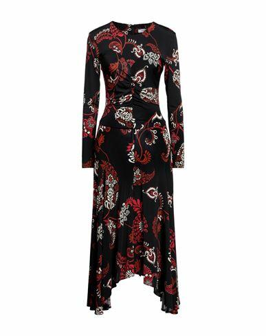 Simona Corsellini Woman Maxi dress Black Viscose, Elastane Cover