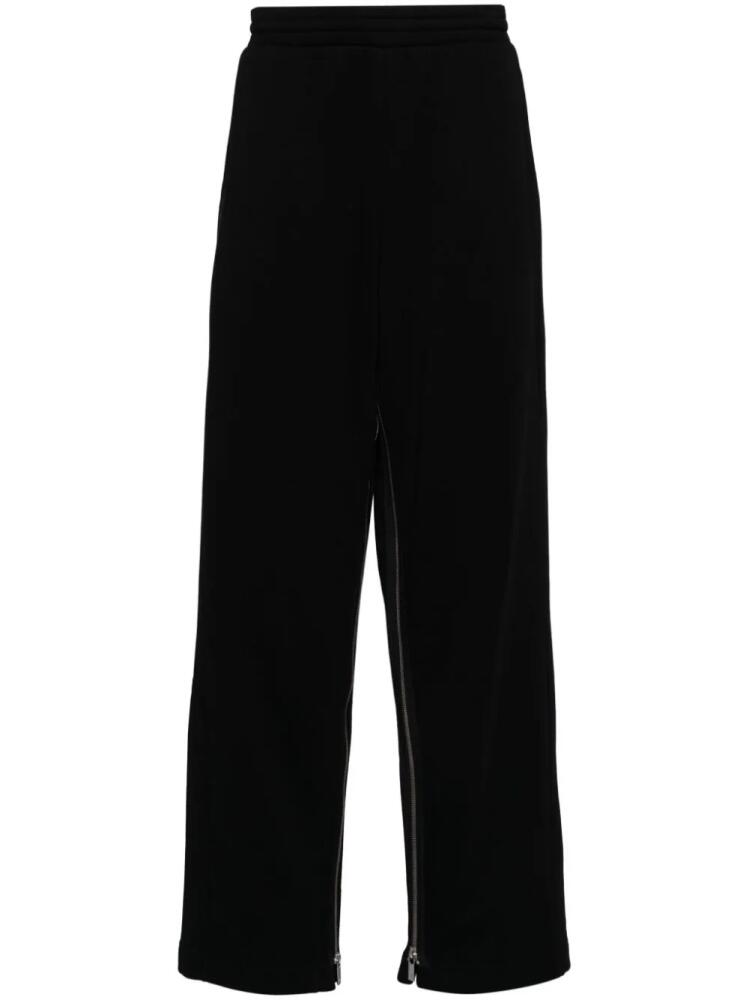 Helmut Lang Gusset cotton track pants - Black Cover