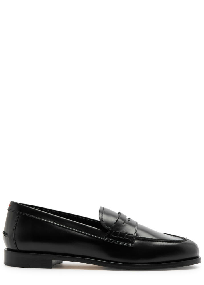 Aeyde Oscar 25 Leather Loafers - Black Cover