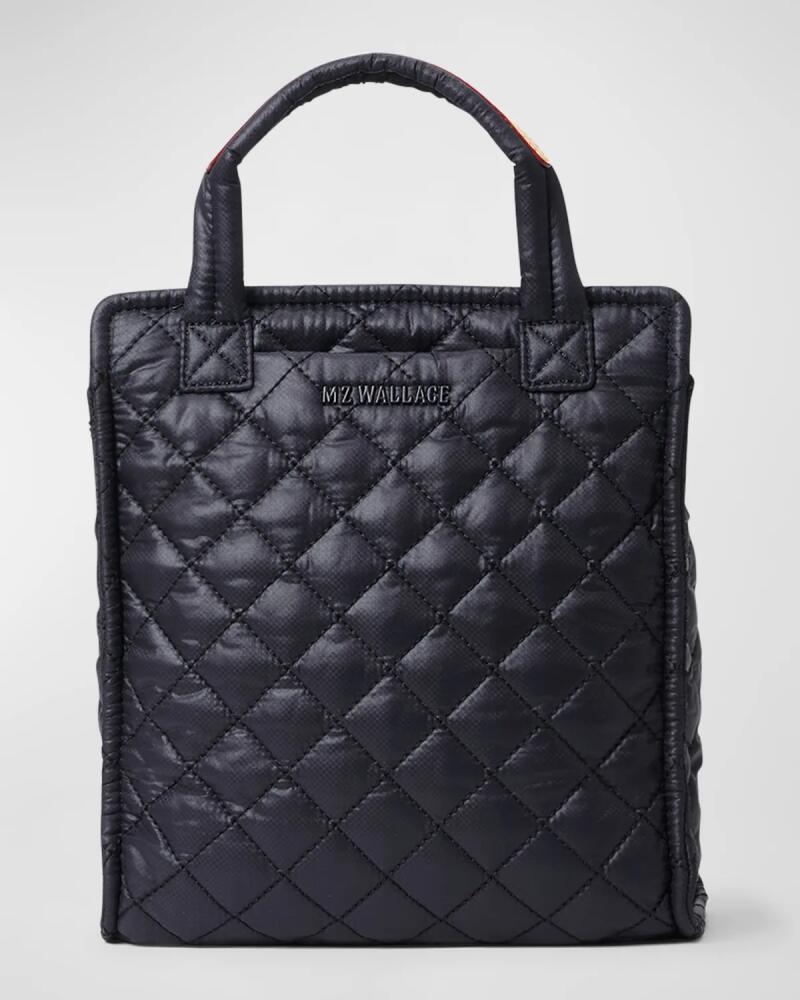 MZ WALLACE Mini Box Quilted Nylon Tote Bag Cover