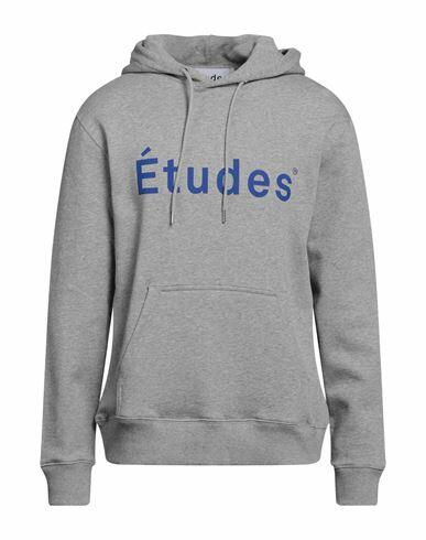 Études Man Sweatshirt Grey Organic cotton Cover