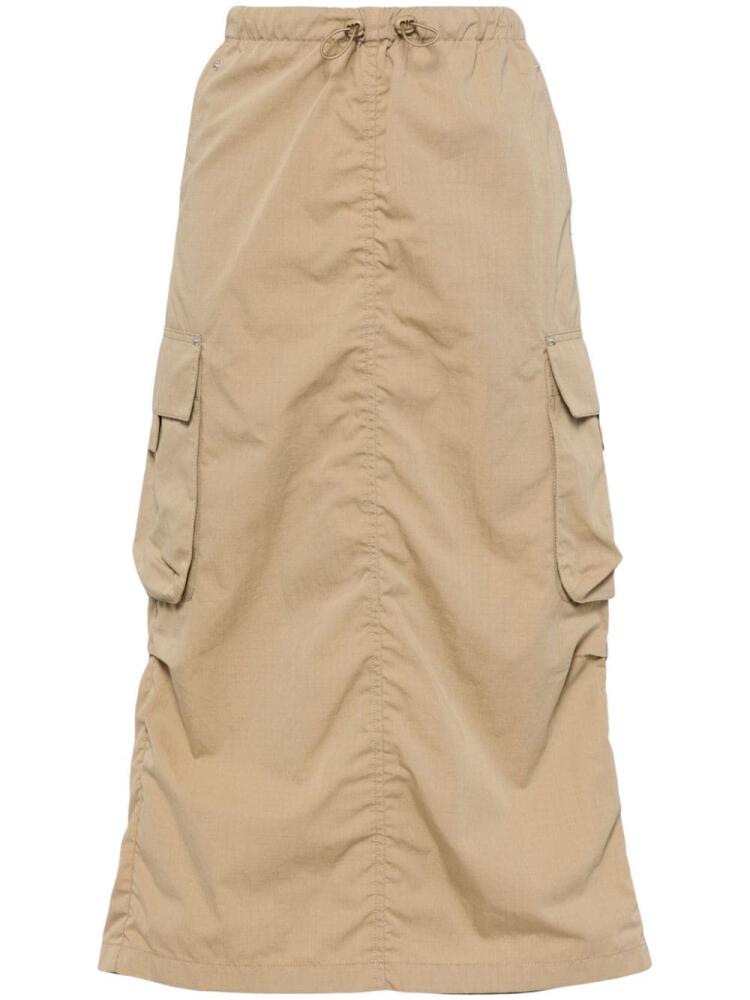 STUDIO TOMBOY cargo midi skirt - Brown Cover