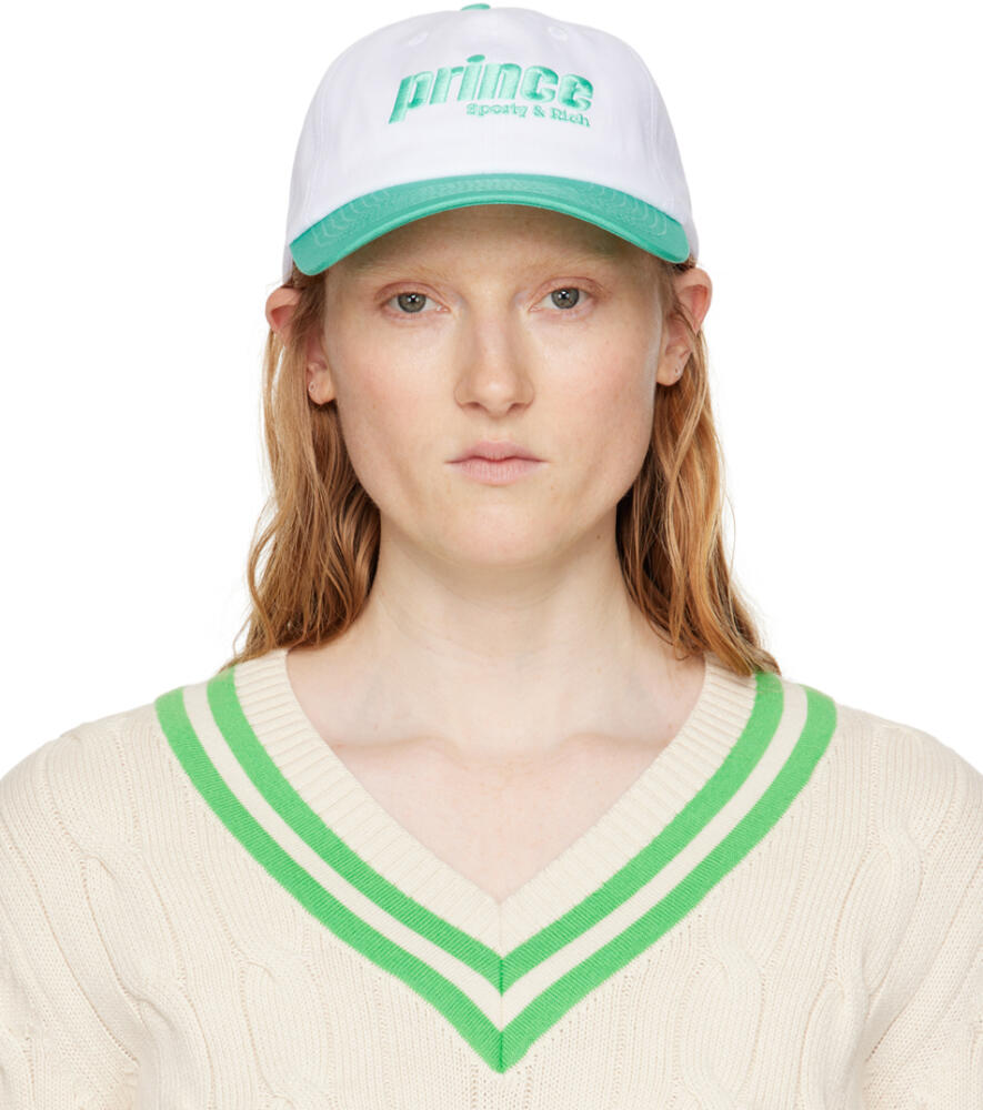 Sporty & Rich White Prince Sporty Cap Cover