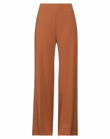 Berna Woman Pants Tan Polyester, Elastane Cover