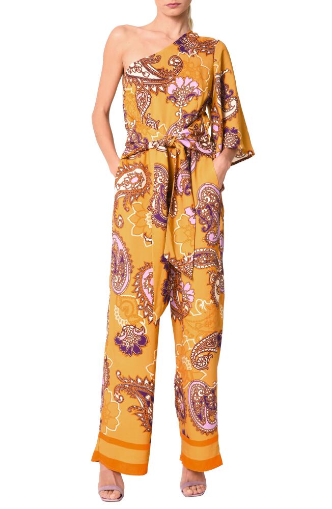 CIEBON Amani One Shoulder Jumpsuit in Goldenrod Cover