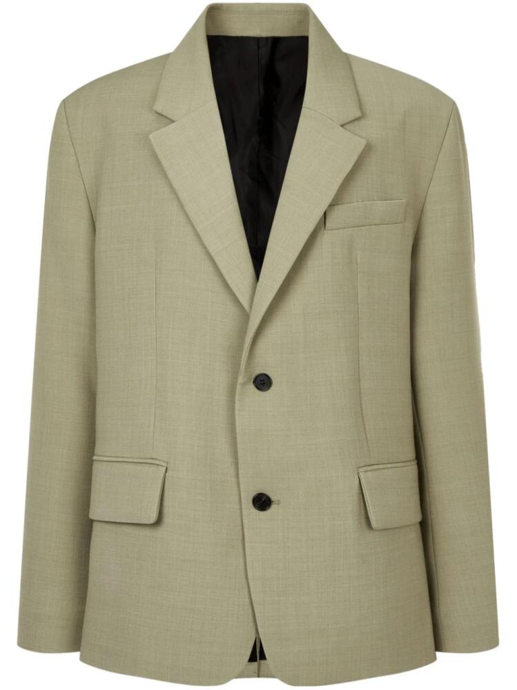 STUDIO TOMBOY single-breasted wool blazer - Green Cover