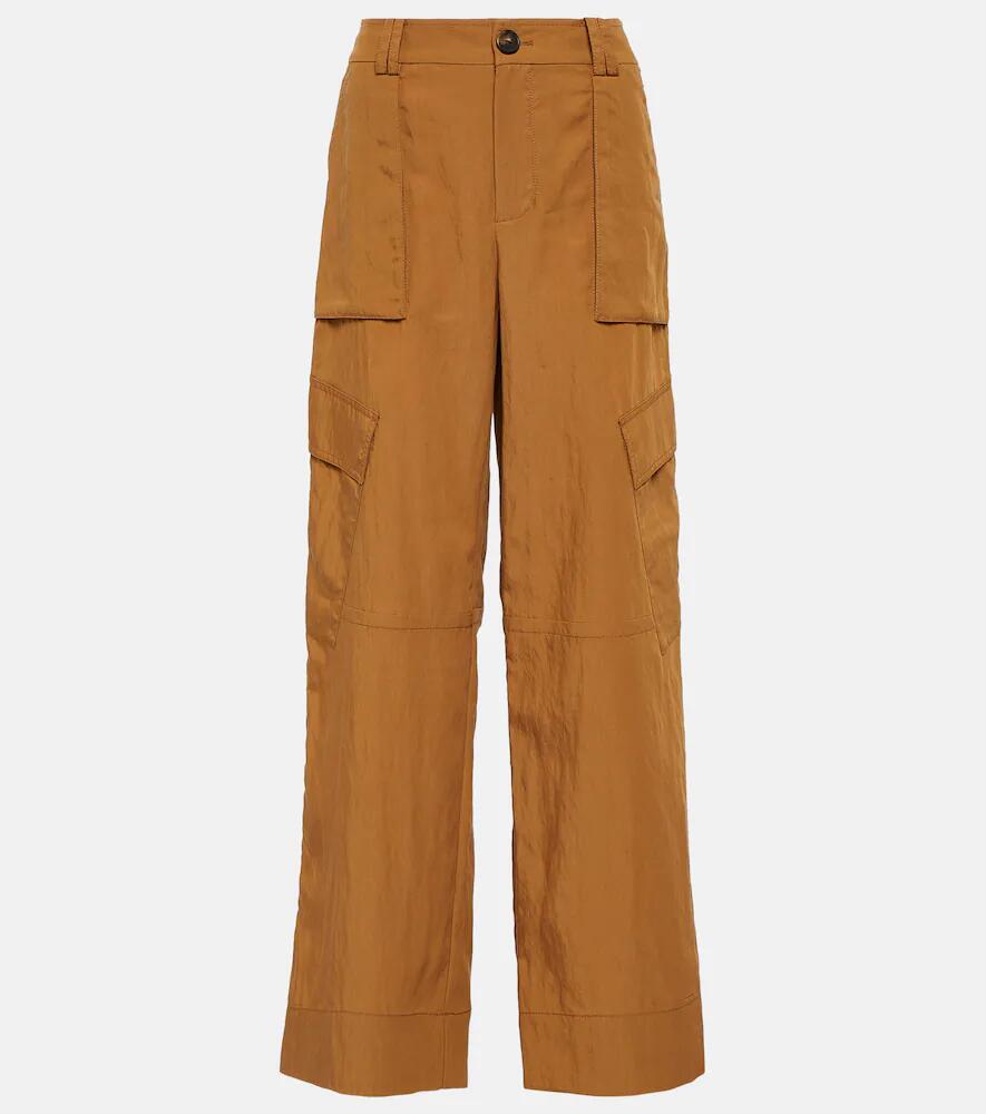 Vince Mid-rise wide cargo pants Cover