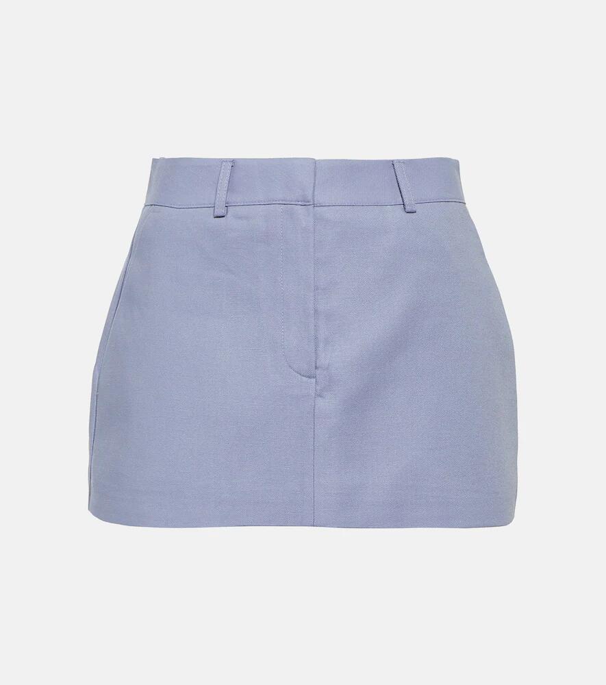 The Frankie Shop Isle poplin miniskirt Cover