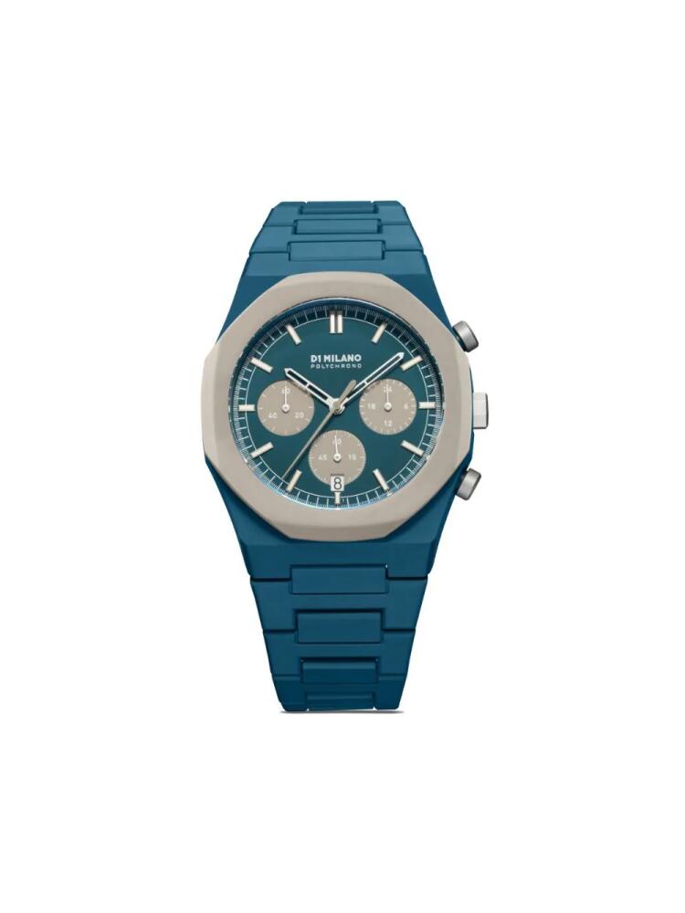 D1 Milano Polychrono 40.5mm - Green Cover