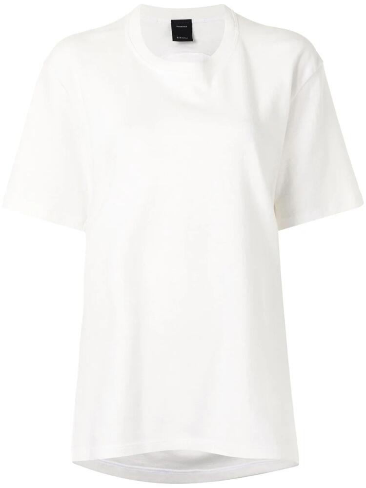 Proenza Schouler rear cut-out detail T-shirt - White Cover