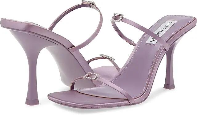 Steve Madden Aislinn Heeled Sandal (Purple Satin) Women's Shoes Cover