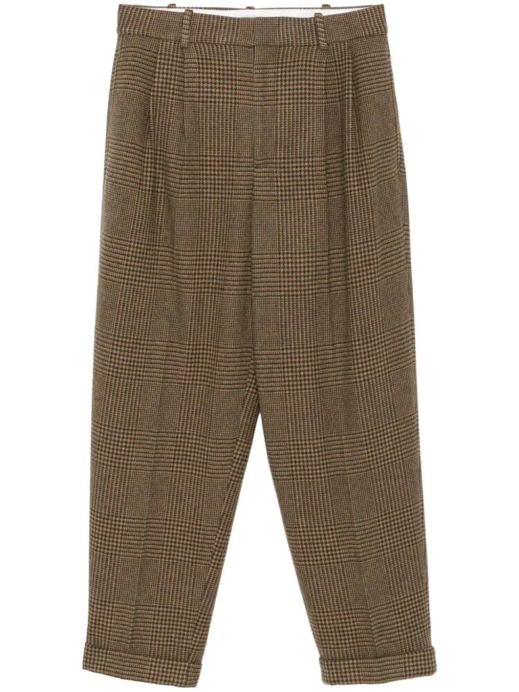 Polo Ralph Lauren checkered trousers - Brown Cover