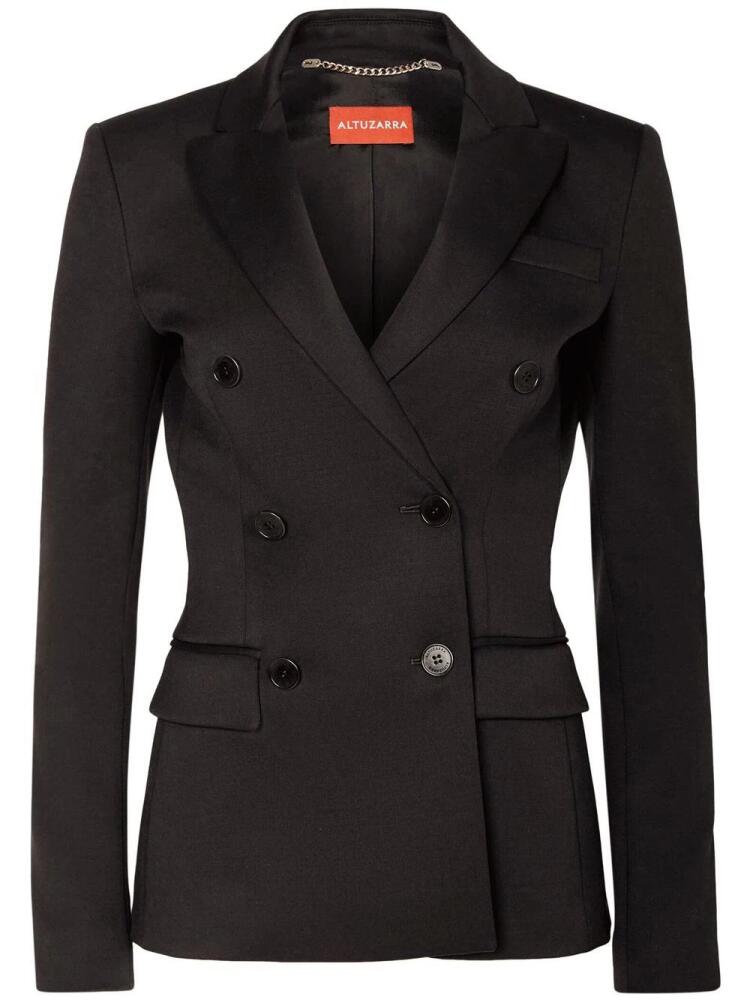 Altuzarra Indiana double-breasted blazer - Black Cover